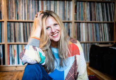 Colleen Murphy photogrpahed in her studio. London, UK. 
Photo by Eilon Paz for Dust & Grooves 
(C)
dustandgrooves.com